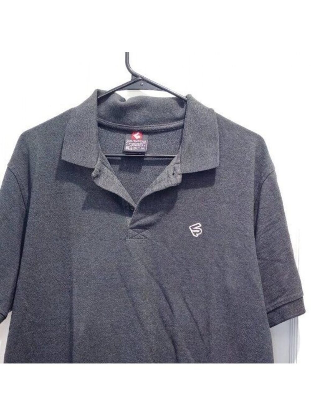 South Pole XL Polo – Short Sleeve, Black, Streetwear Look